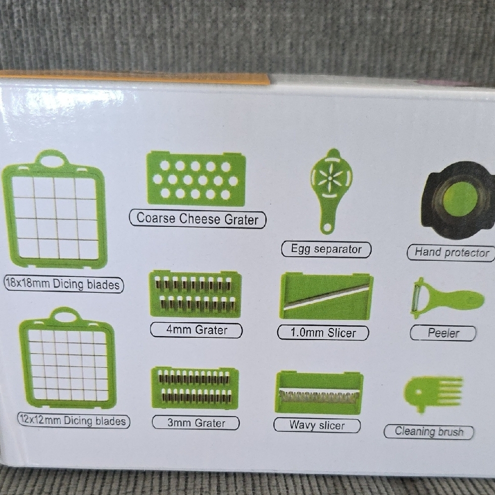 Kitchen Ideas 16 Pcs Veggie Slicer - Picture 6 of 12